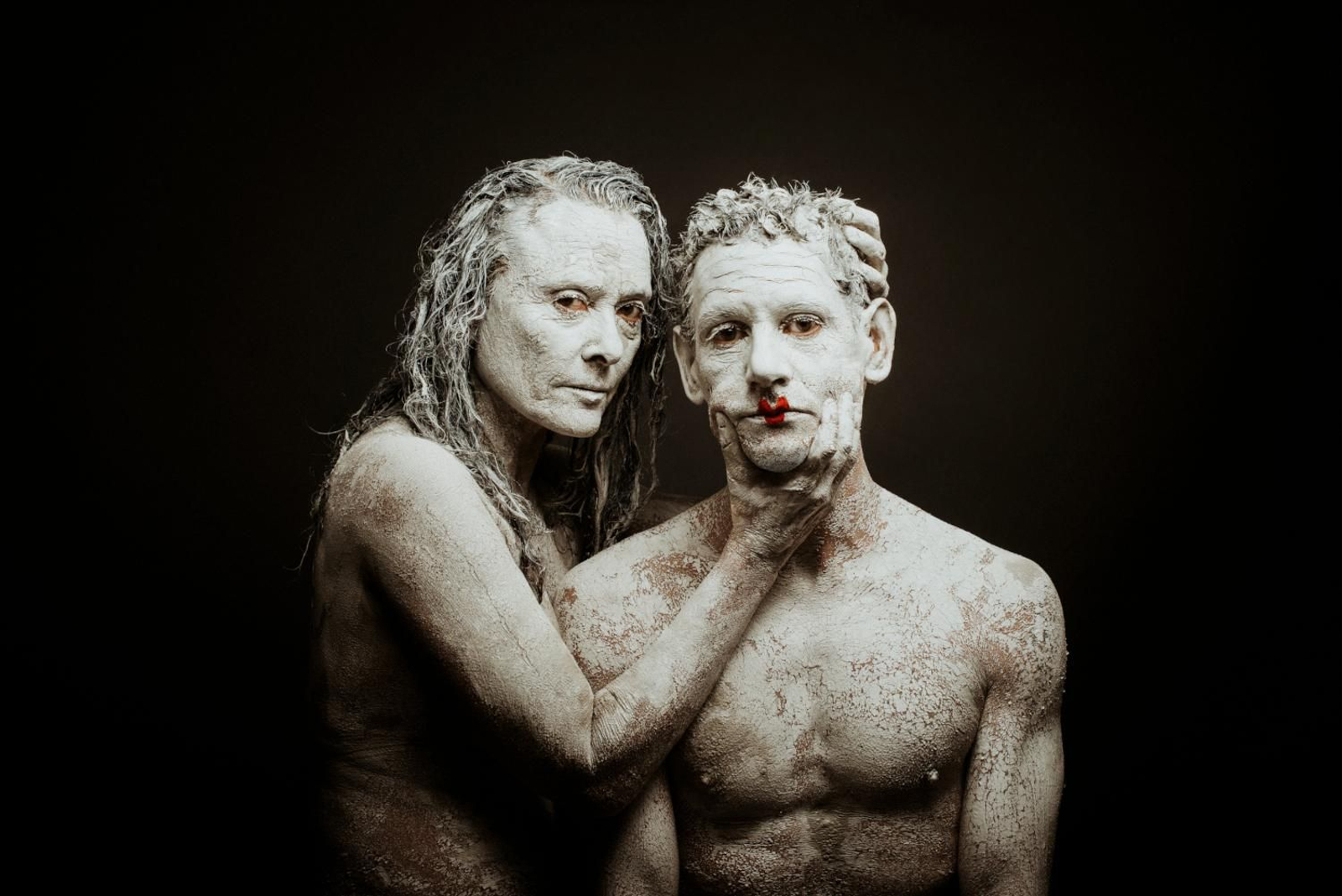 Marta Carrasco y Abel Hurtado en 'Yo mujer, a Lili Elbe'.