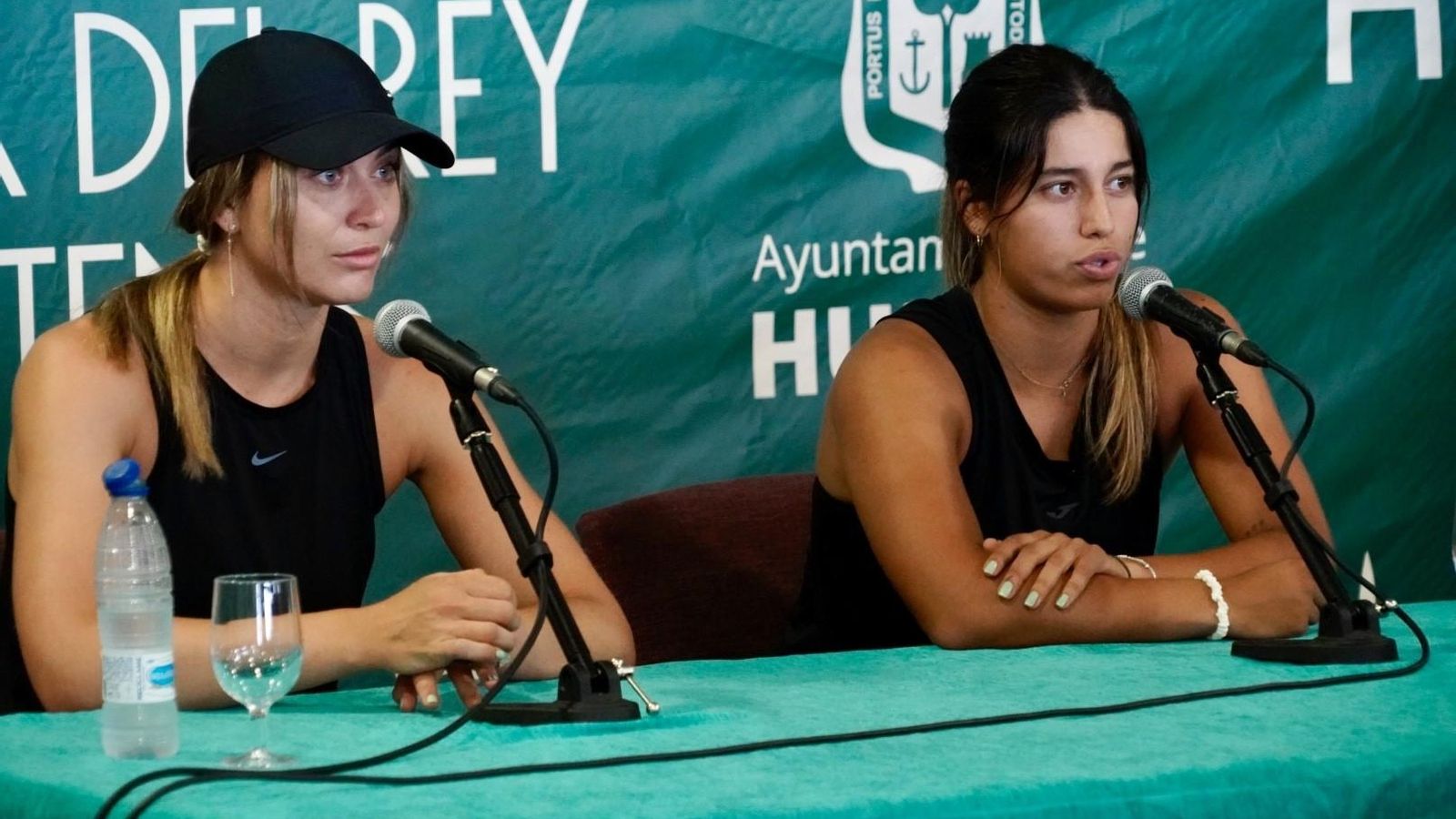 Rueda de prensa de Paula Badosa y Jessica Bouzas.