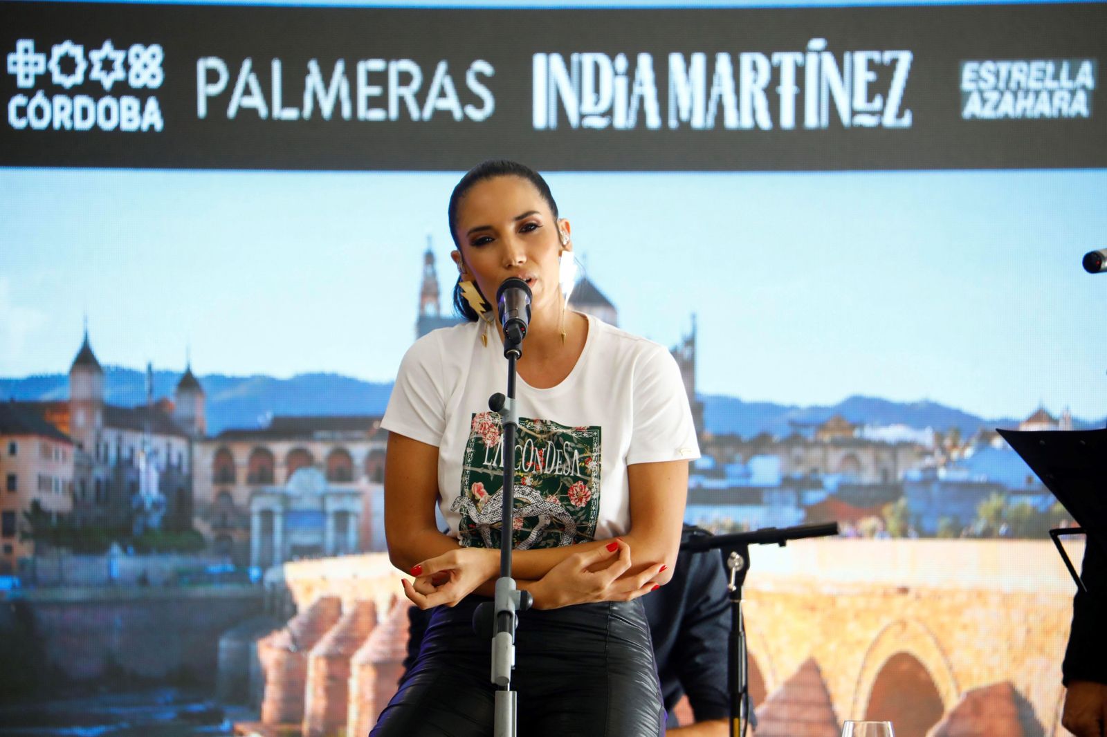 La cantante cordobesa India Martínez.