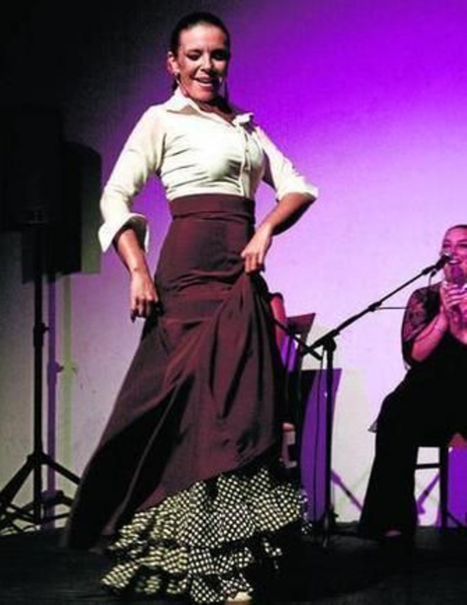 Valeria Saura impartirá la clase de flamenco-'performance'.