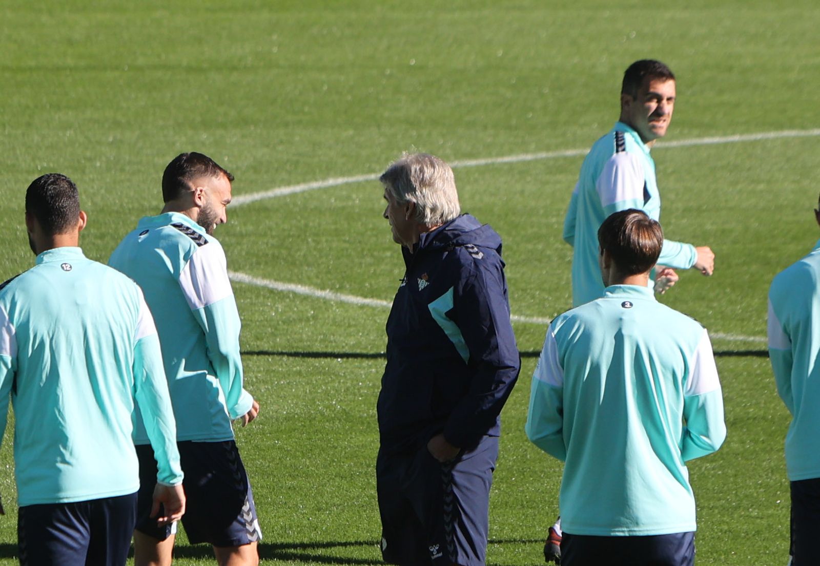Las fotos del entrenamiento del Betis
