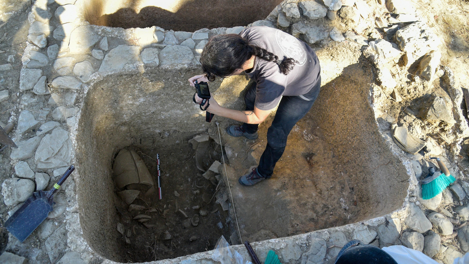 La fabrica de salazón en el yacimiento arqueológico de Carteia