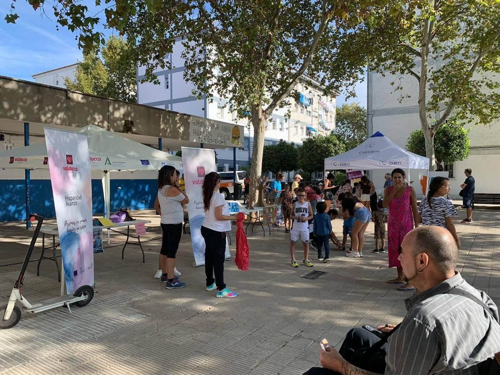 Proyecto 'Sal a la calle' en la Hispanidad.