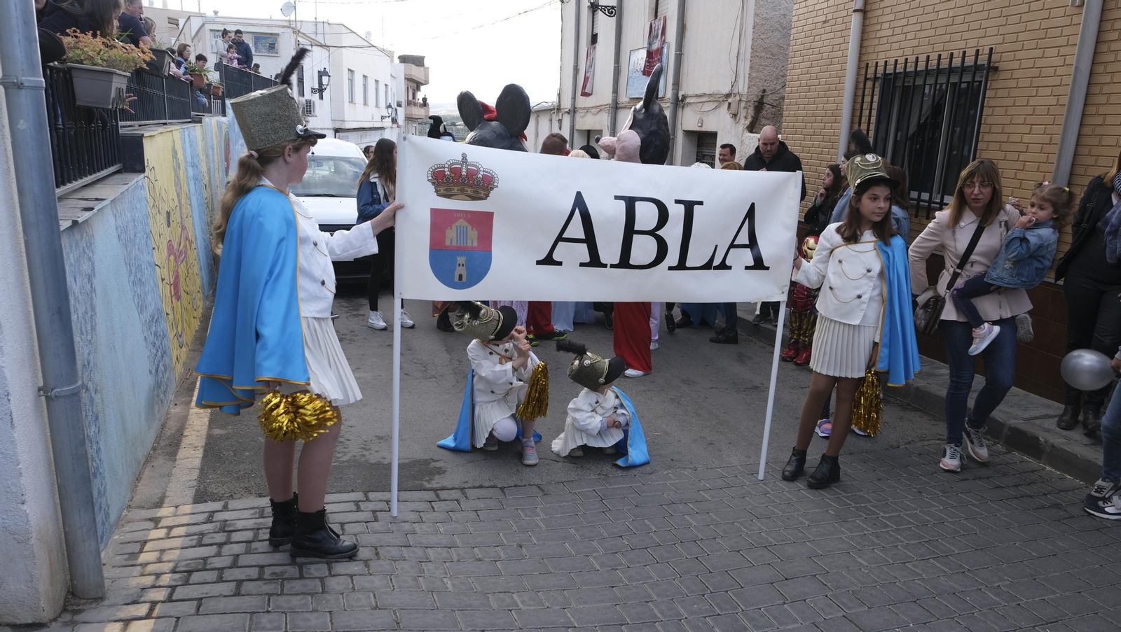 Imágenes del Pasacalles Infantil de las Fiestas de Abla