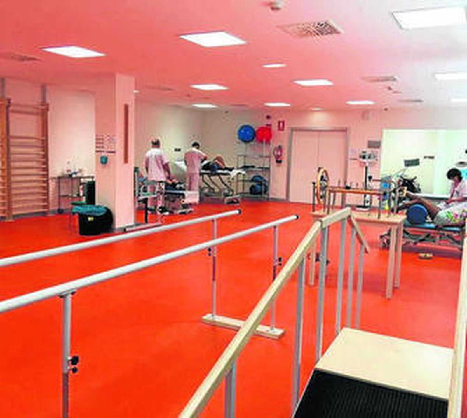 Gimnasio de Rehabilitación del Hospital del Guadalhorce.
