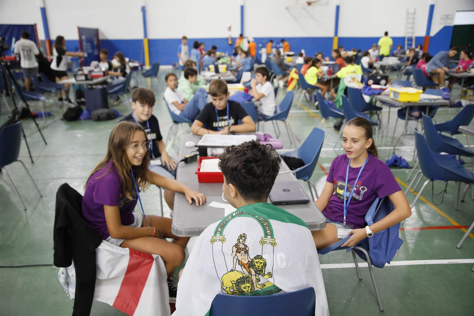 Las imágenes del World robot olympiad en Huércal de Almería