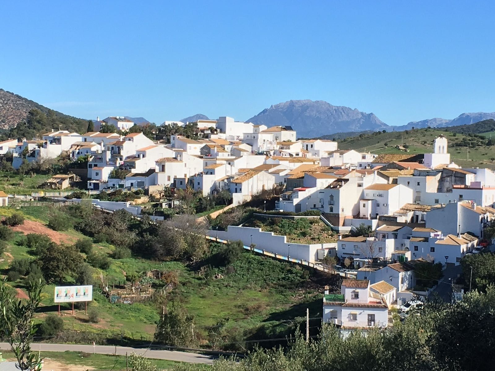 Una vista panorámica de la localidad serrana