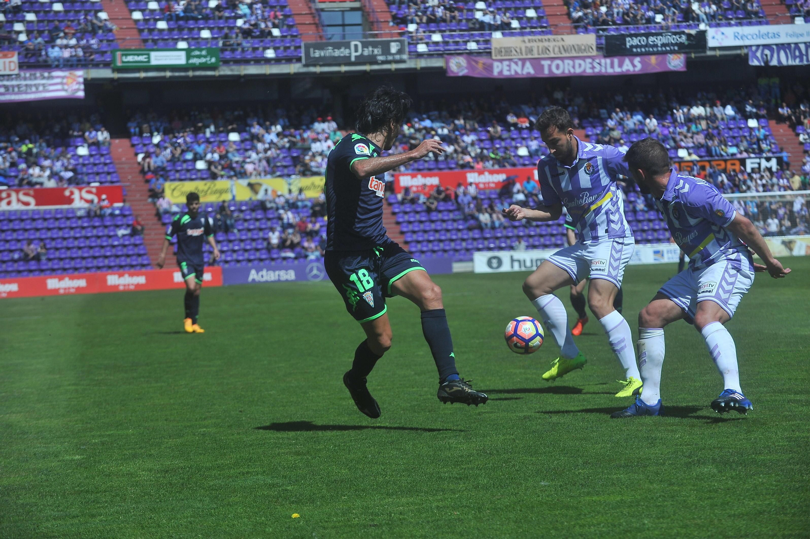 El Valladolid-Córdoba CF, en imágenes
