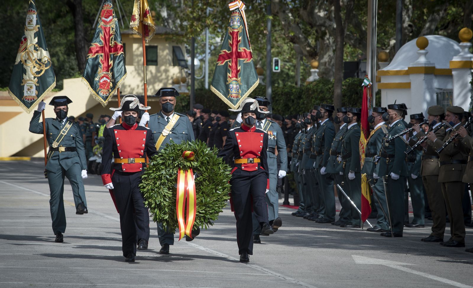 El acto del día del Pilar de la Guardia Civil, en imágenes