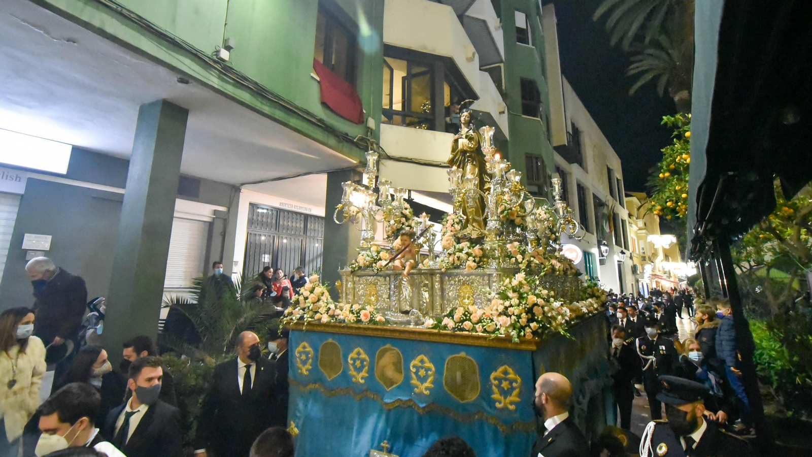 Procesión de la Inmaculada Concepción Patrona de La Línea