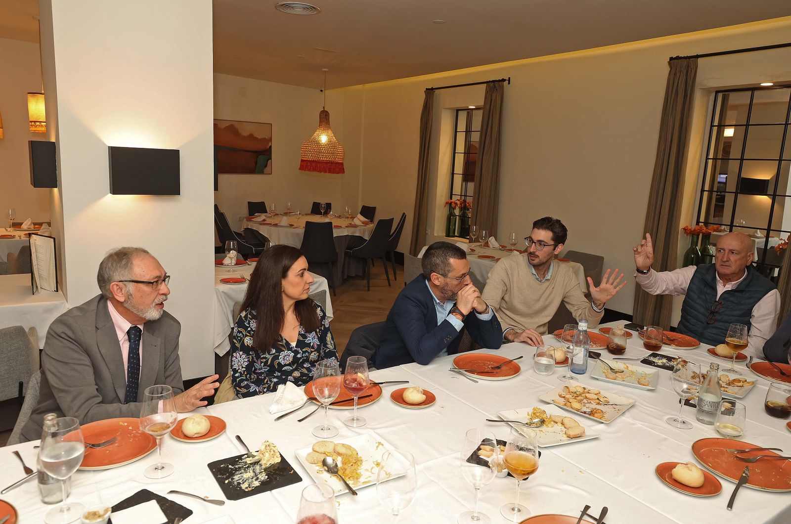 Imágenes de la tertulia de Cuaresma organizada por Europa Sur en La Línea