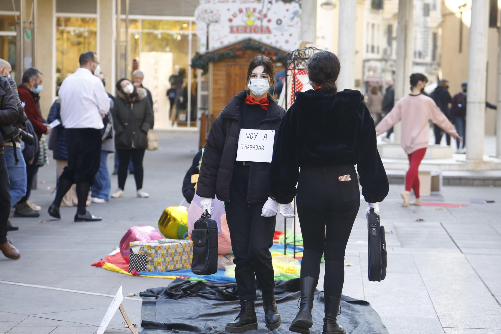 El 'circo' de la salud mental del Colegio Ferroviario de Córdoba, en fotografías