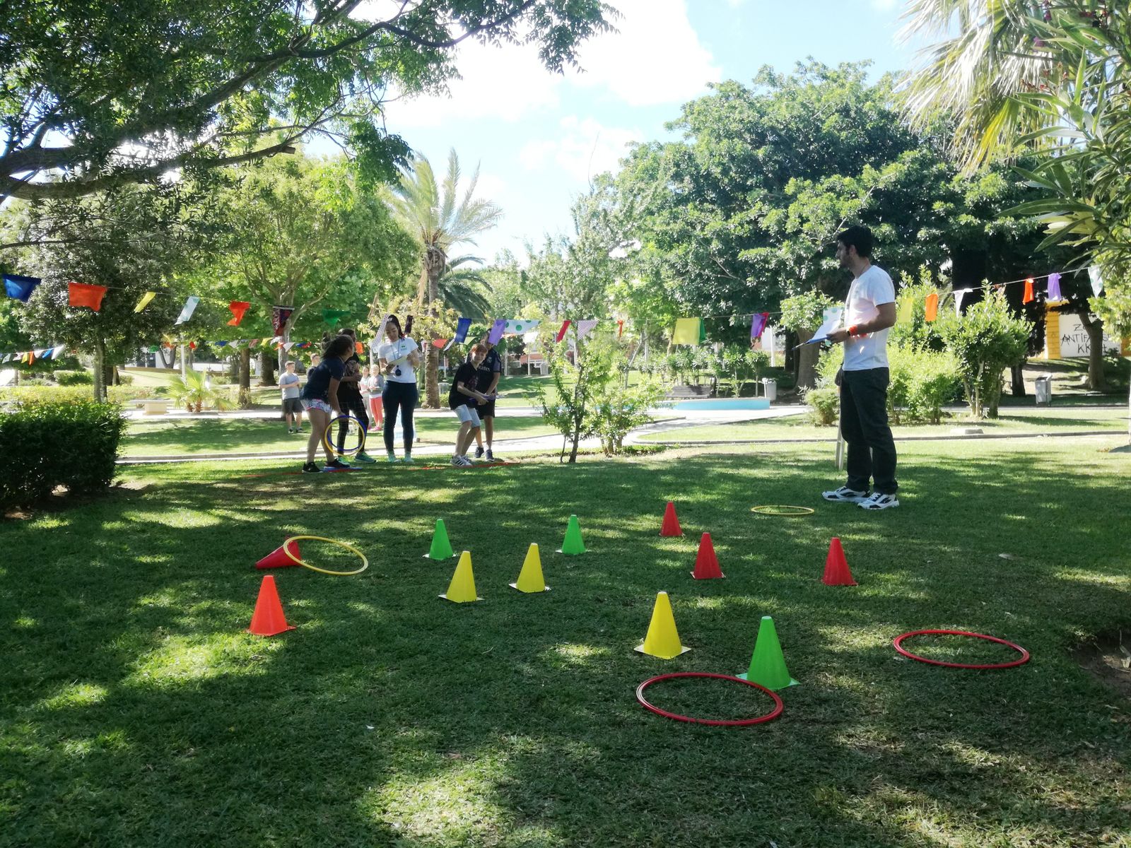 Una de las actividades celebradas en el Parque de Santa Ana el pasado año.