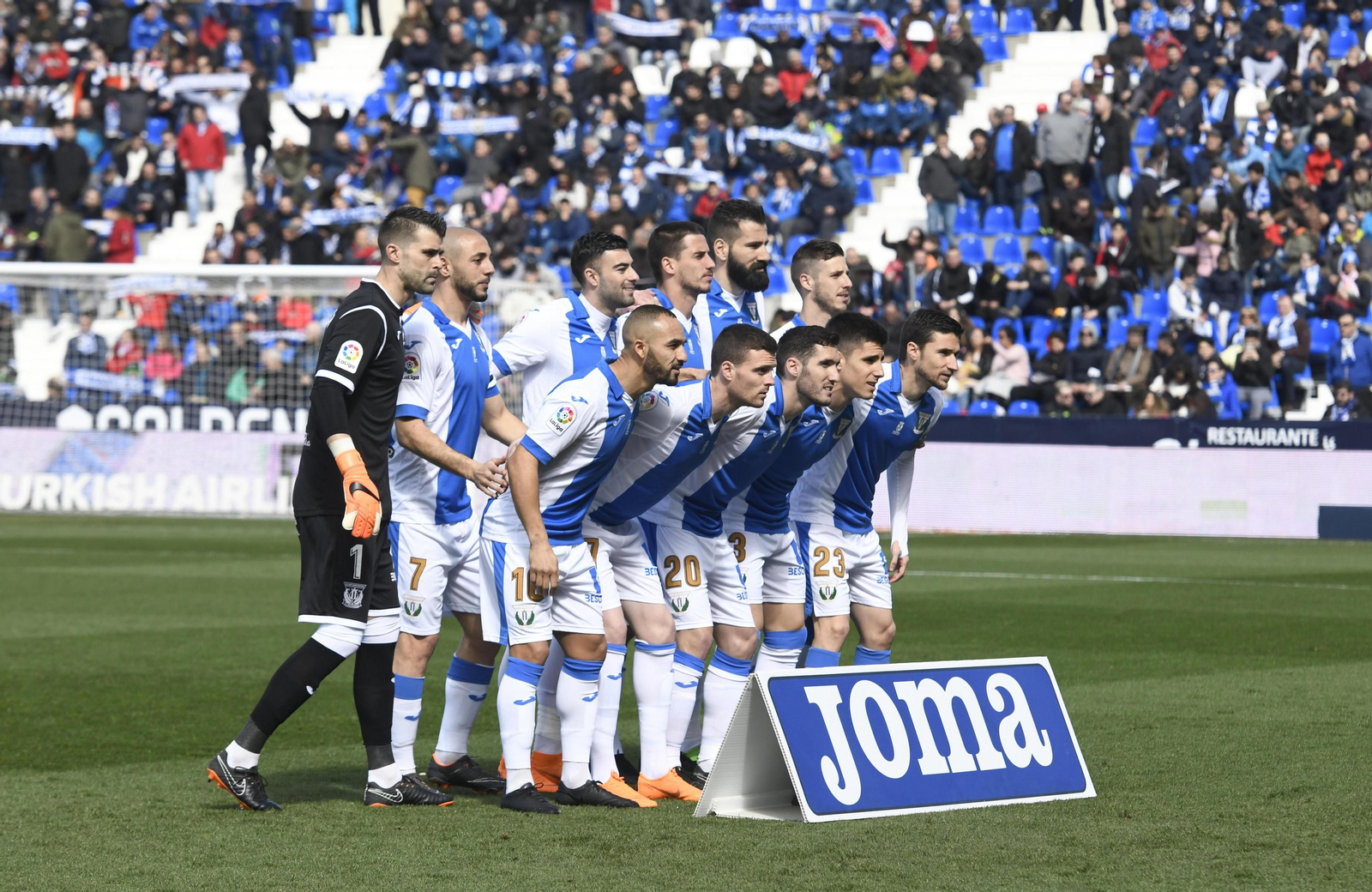 Las imágenes del Leganés-Sevilla