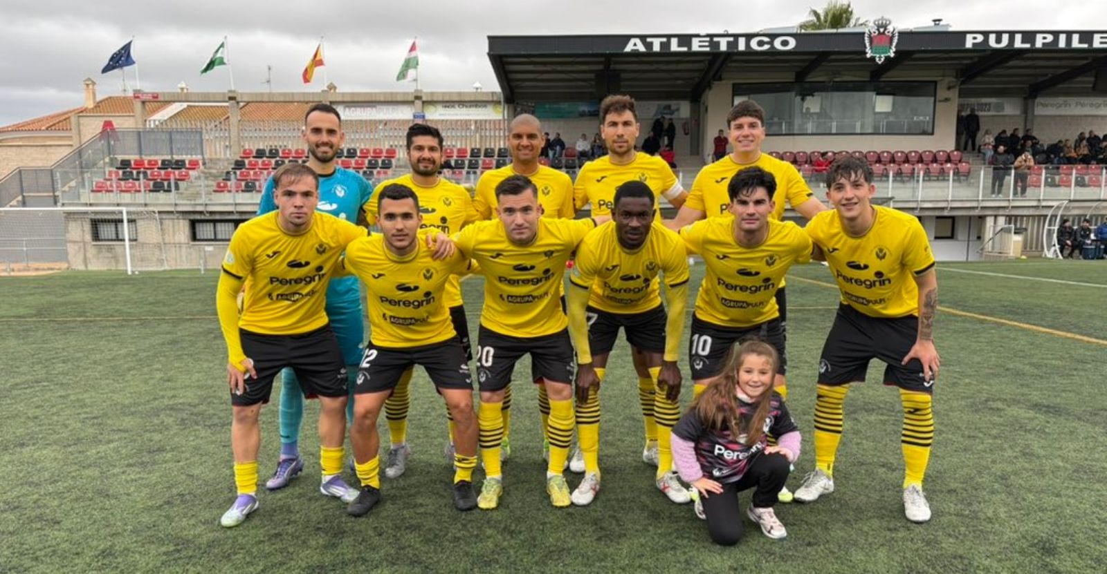 Once inicial del Atlético Pulpileño en el primer duelo del año.