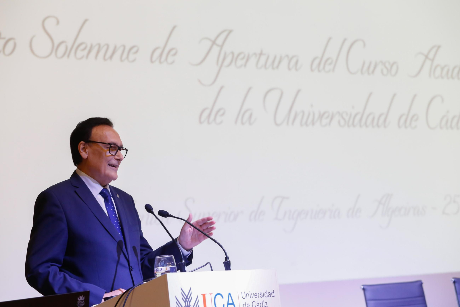 Fotos del acto de apertura en Algeciras del curso en la Universidad de Cádiz