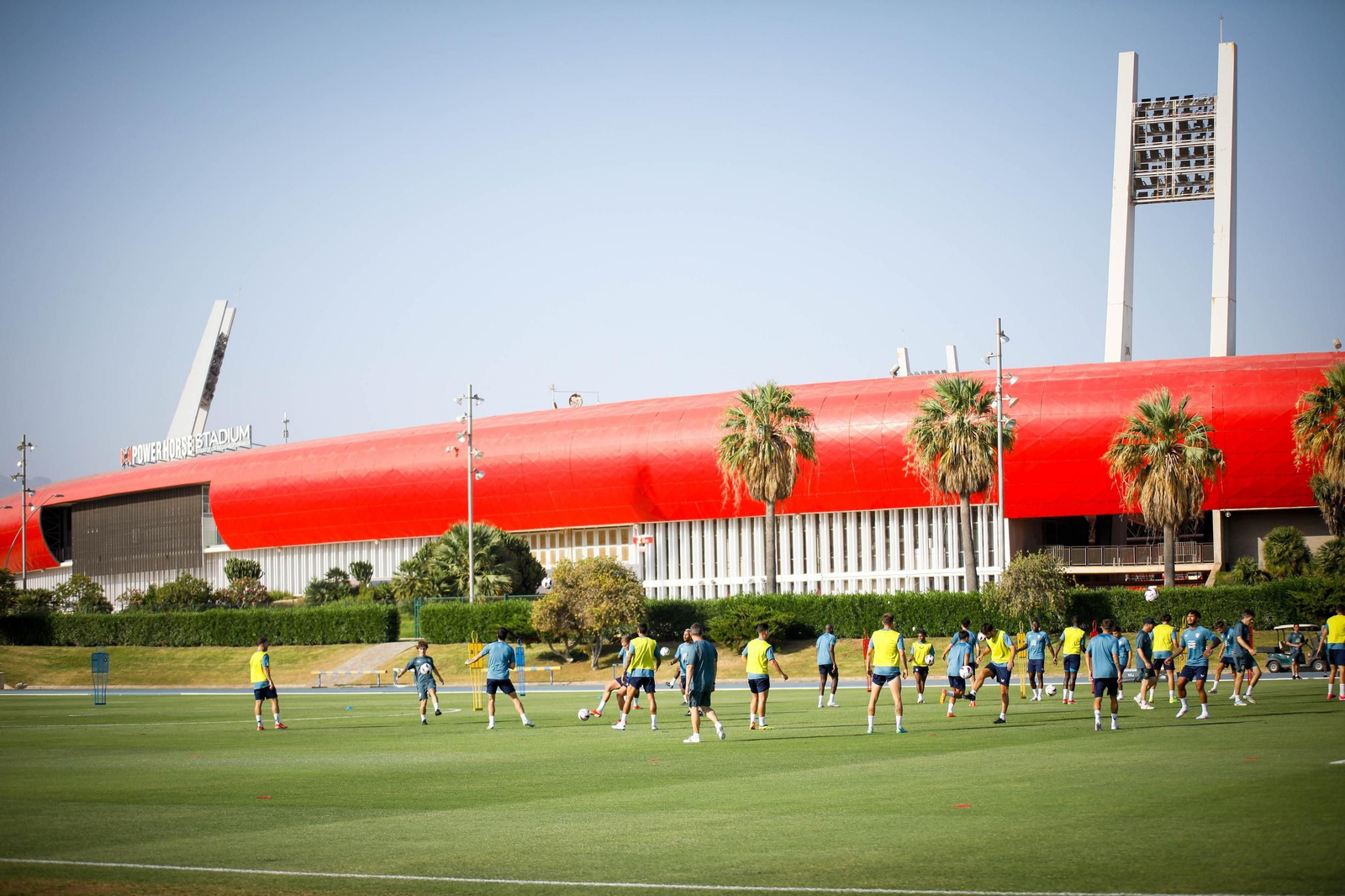 Primer entrenamiento pretemporada del Almería, en imágenes