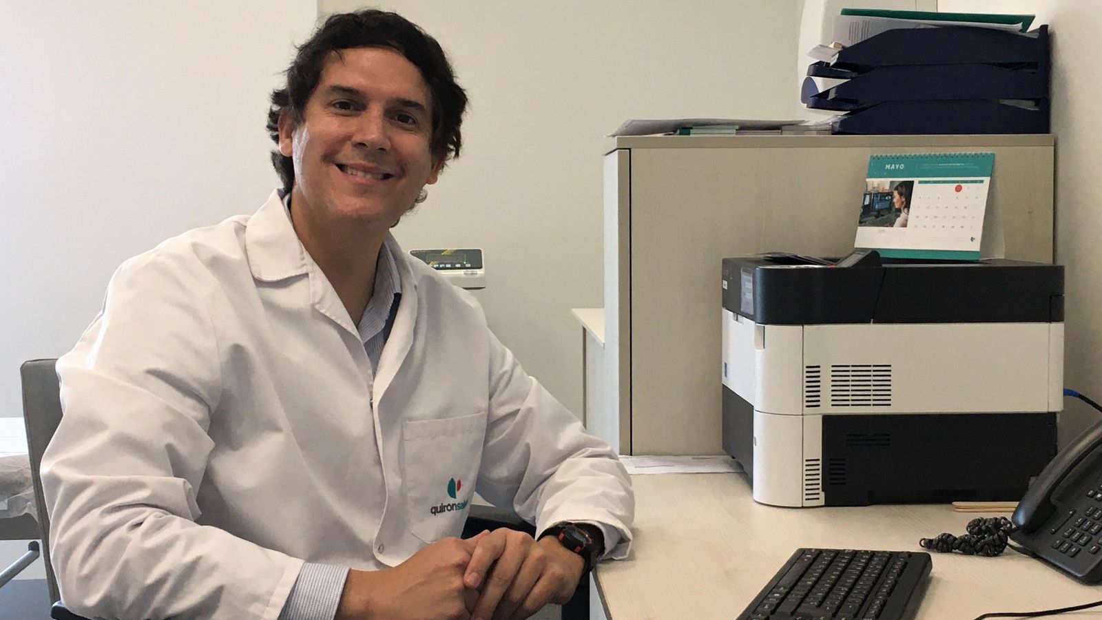 El jefe de servicio de Psiquiatría del Hospital Quirónsalud Córdoba, José Ángel Alcalá.