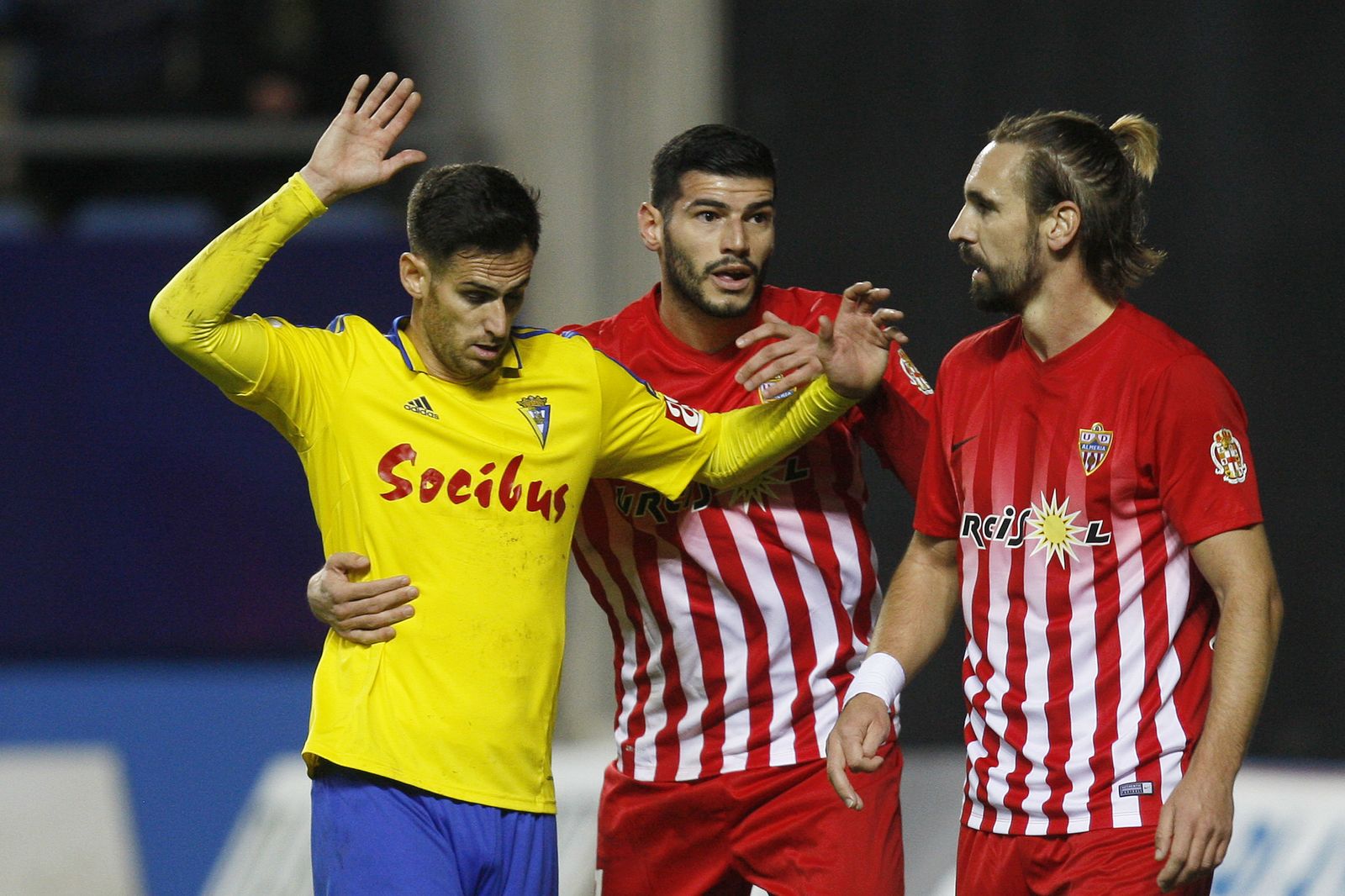 El Cádiz-Almería, en imágenes