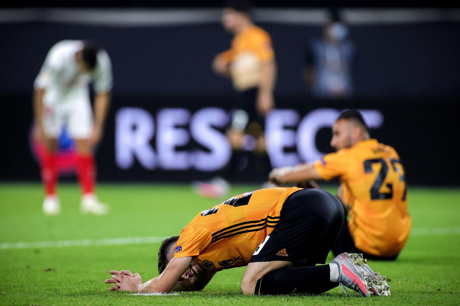 Las imágenes del Wolverhampton-Sevilla