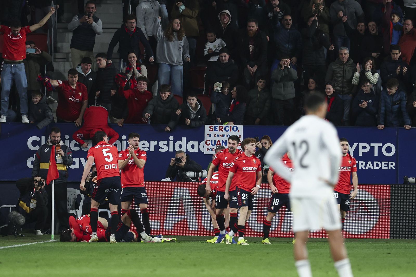 Las fotos de la derrota del Real Madrid contra Osasuna