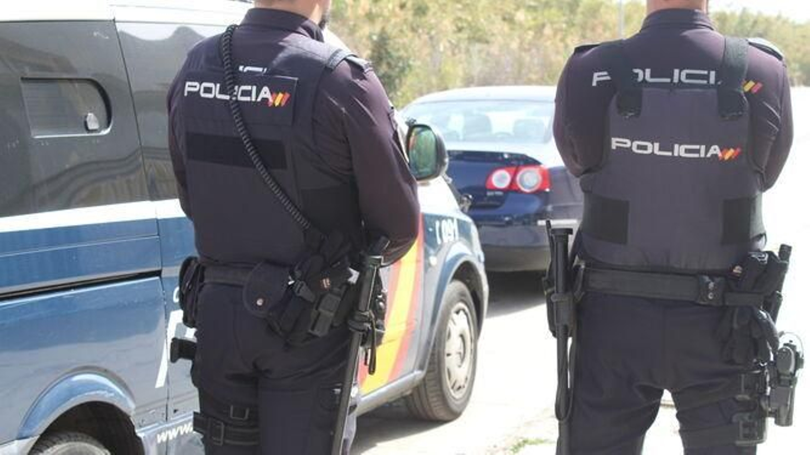 Agentes de la Policía Nacional en una imagen de archivo. Agentes de la Policía Nacional en una imagen de archivo.