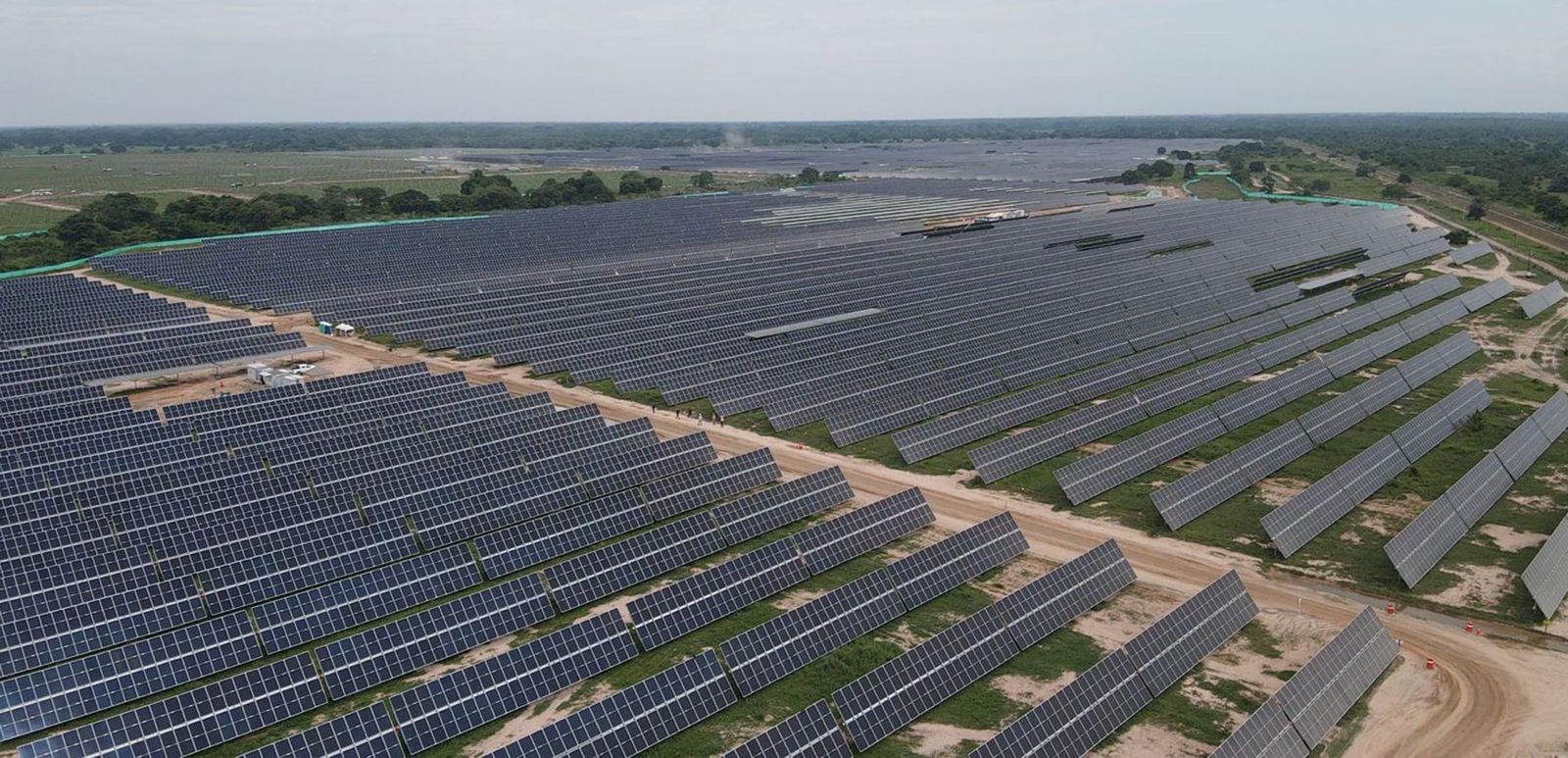 Parque solar que Enel Green Power tiene en Colombia.