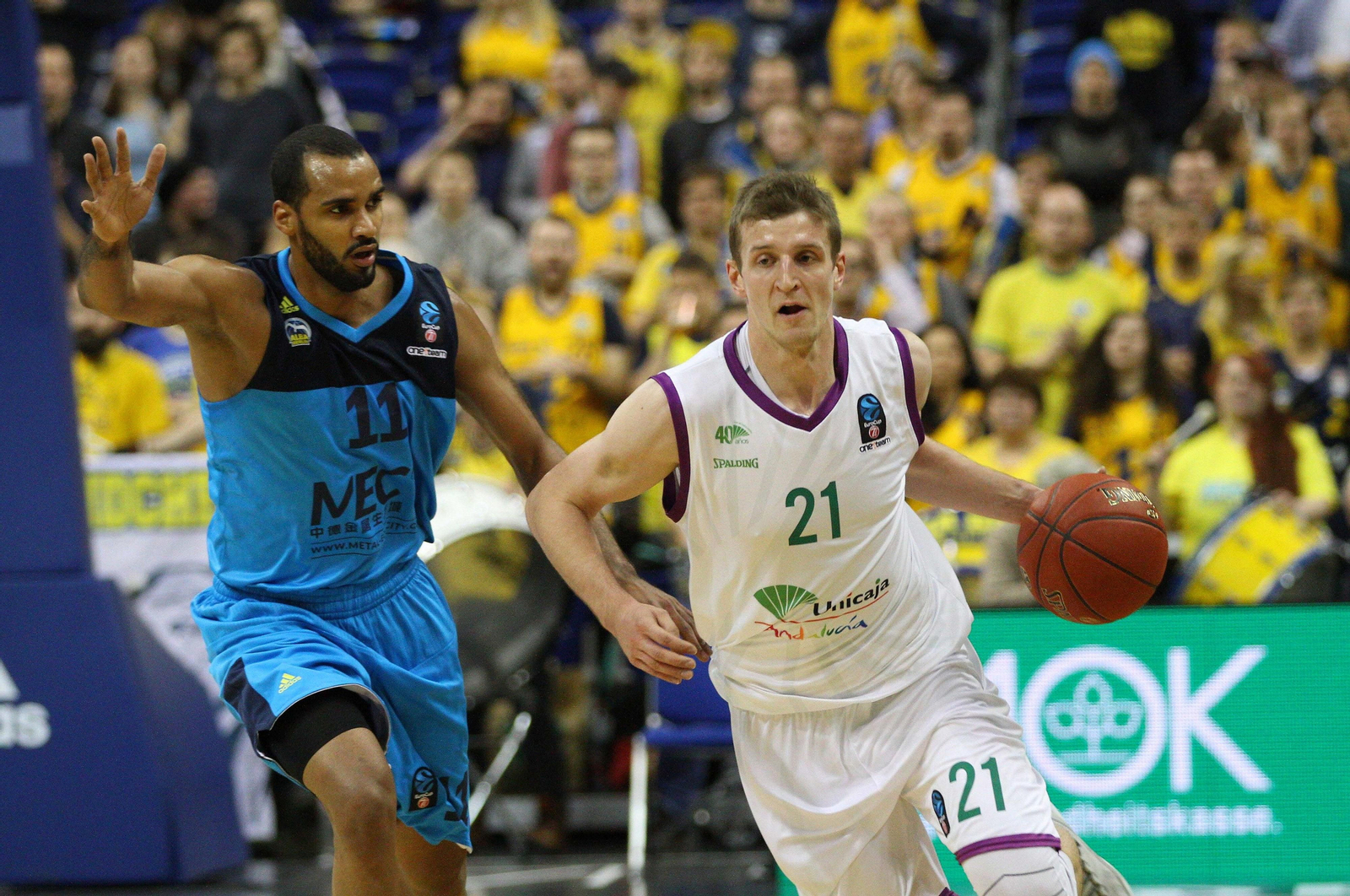 Los cinco años de Adam Waczynski en el Unicaja, en fotos