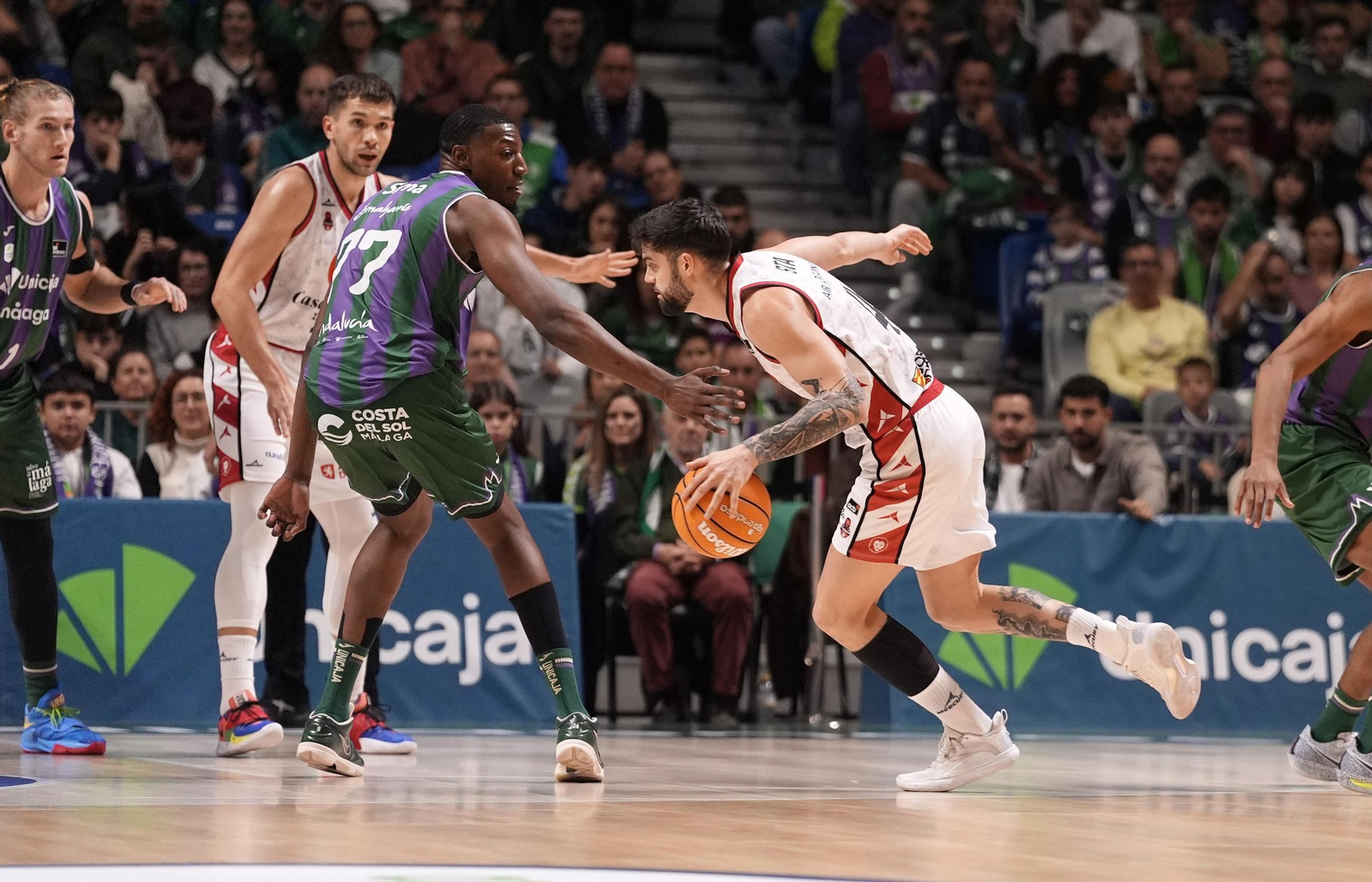 El Unicaja-Casademont Zaragoza, en fotos