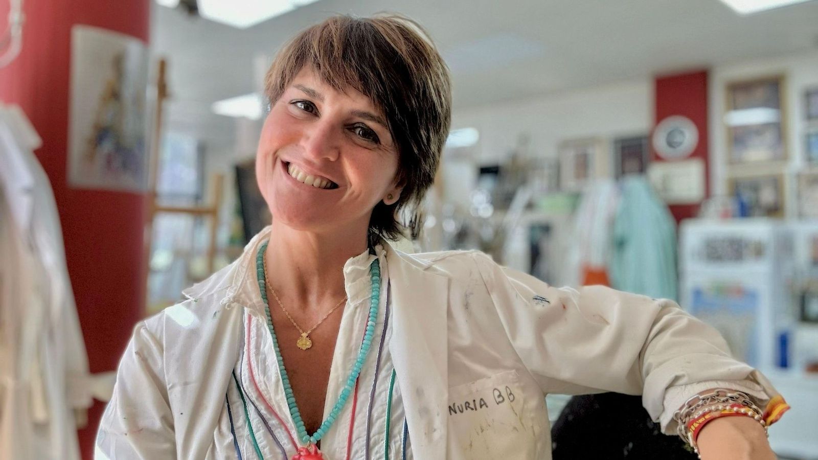 La artista sevillana Nuria Barrera Bellido.