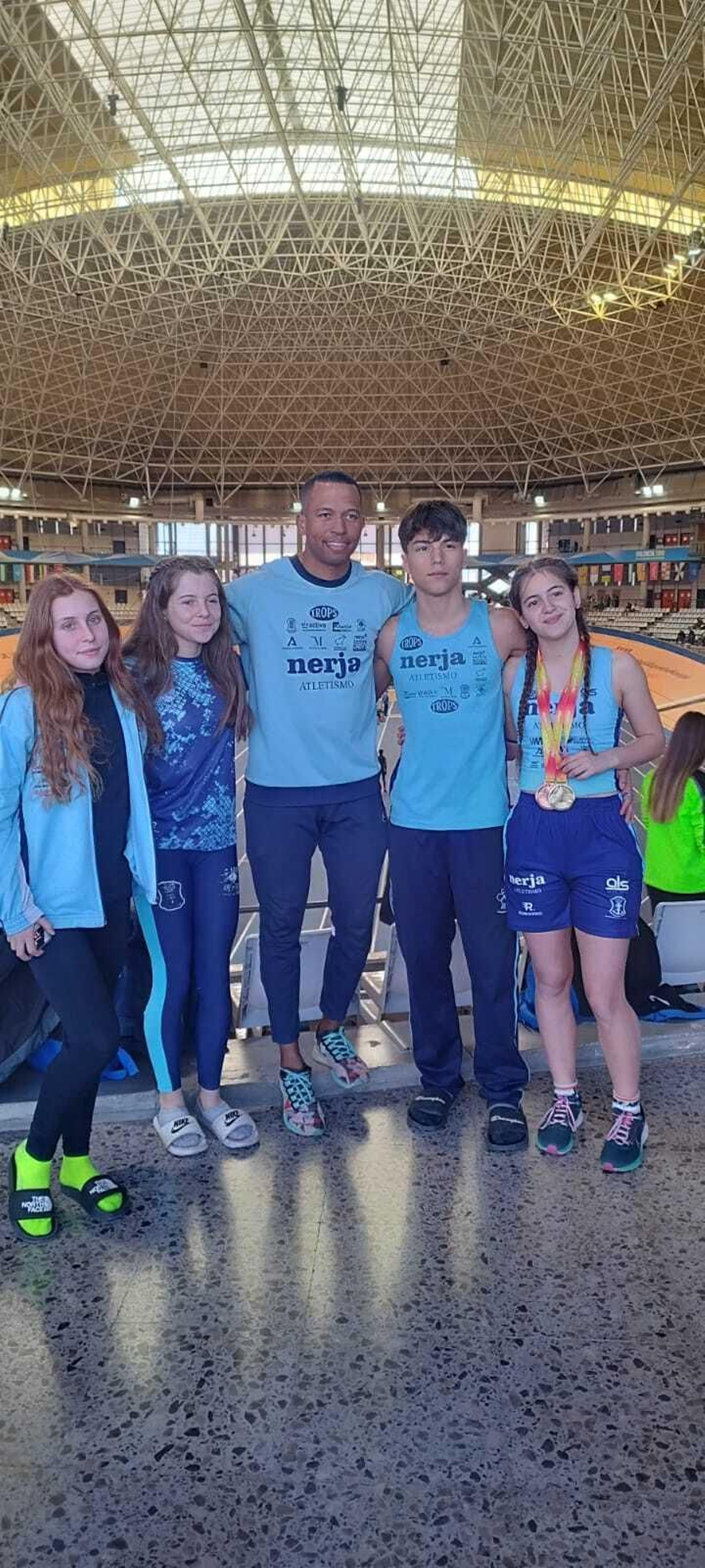 Cuatro medallas para el Nerja en el Campeonato de España sub 16