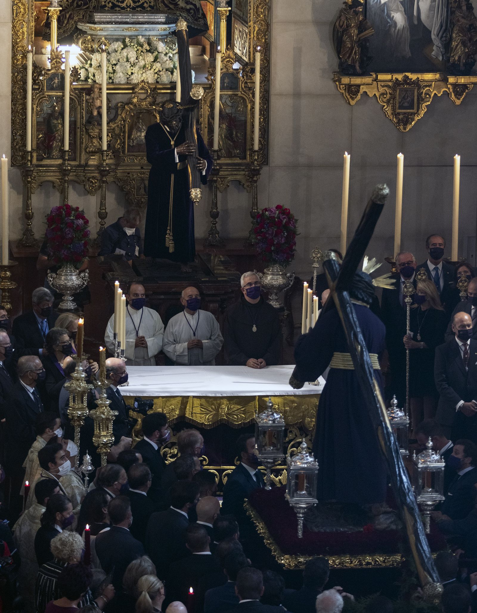 El Gran Poder ante el Cristo de Los Gitanos