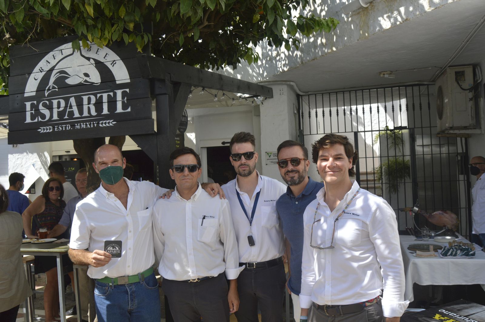Fernando Martínez del Cerro, Elías Castillo, Antonio Pazo, Alejandro Parra y Javier Höhr, coincidieron durante el evento.