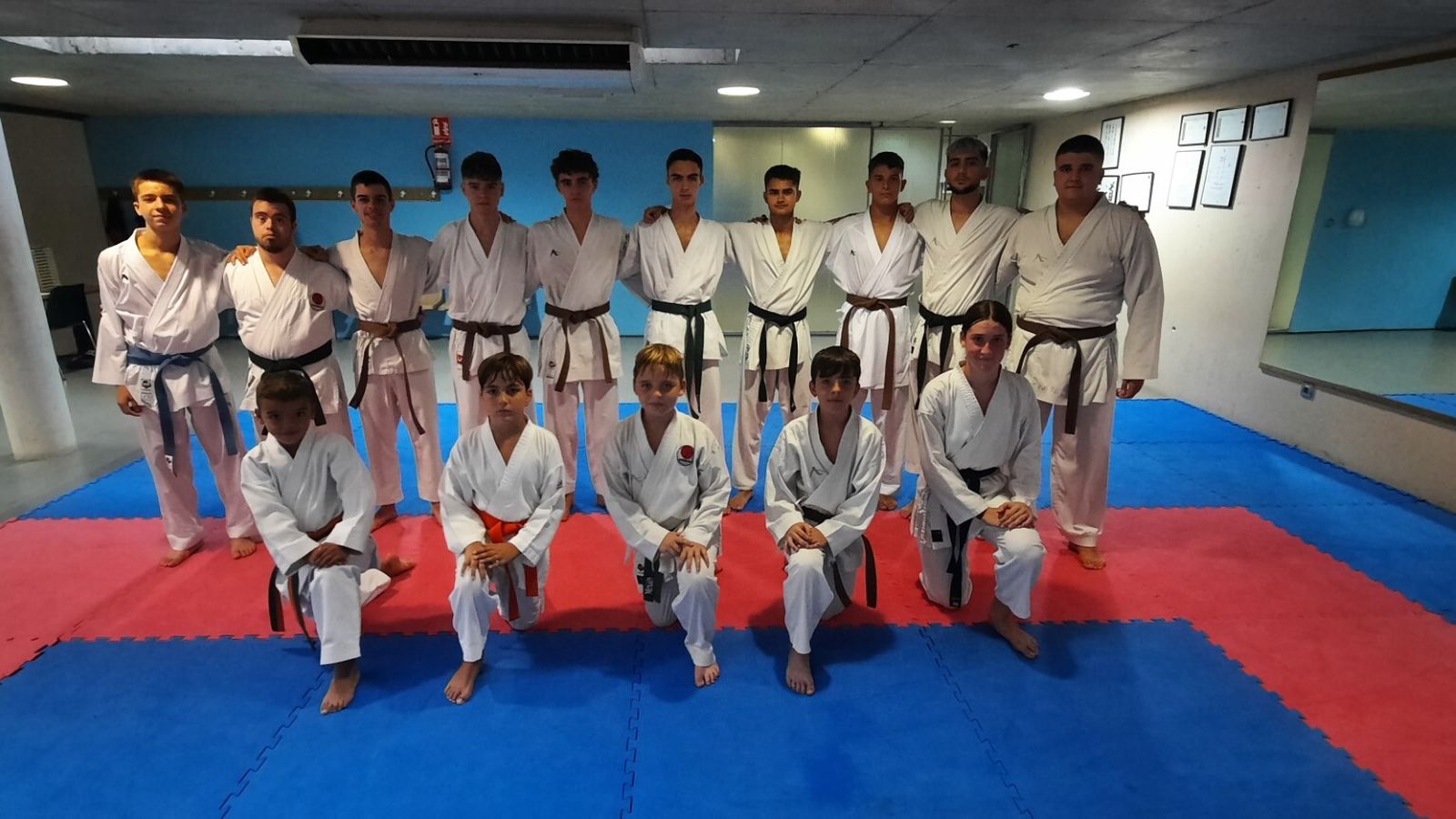 La representación jerezana que acudió al Torneo de Selecciones de Palma del Río.