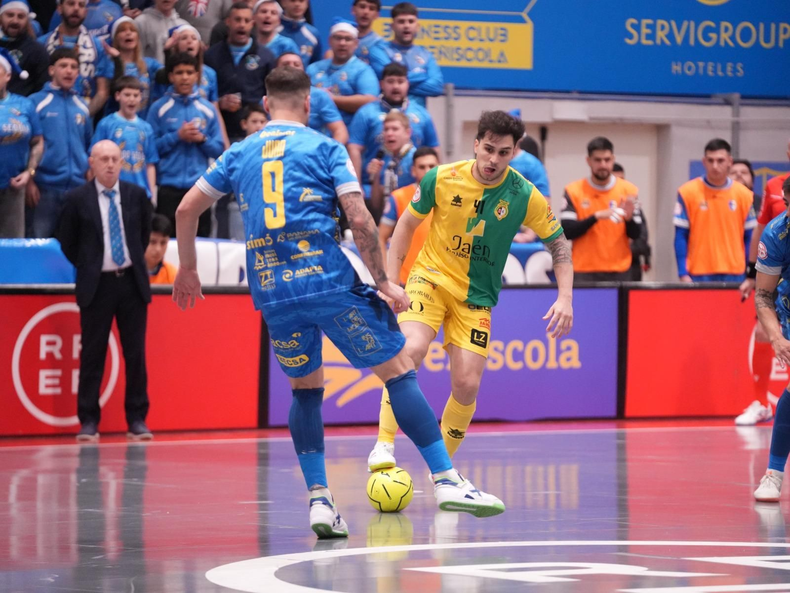 El gol de Mati Rosa llegó demasiado tarde para los jiennenses.