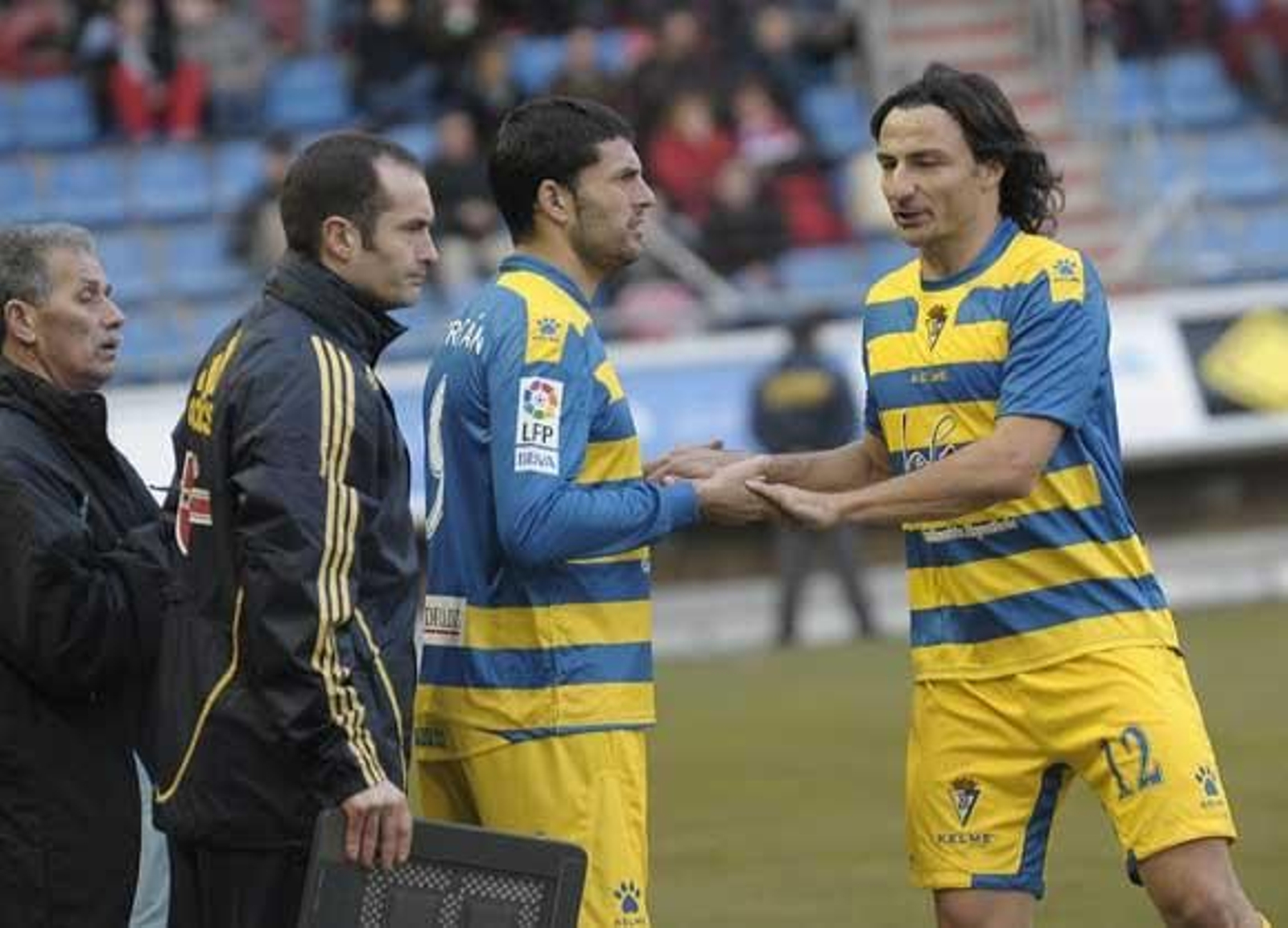 El Cádiz se lleva los tres puntos en Los Pajaritos en el primer triunfo de Víctor Espárrago como entrenador amarillo

Foto: LOF