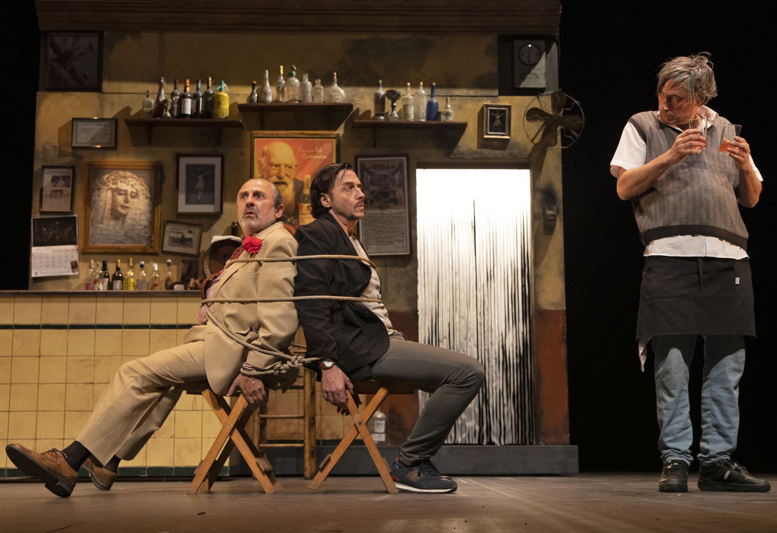 Un momento de la desternillante comedia 'El crimen del palodú'