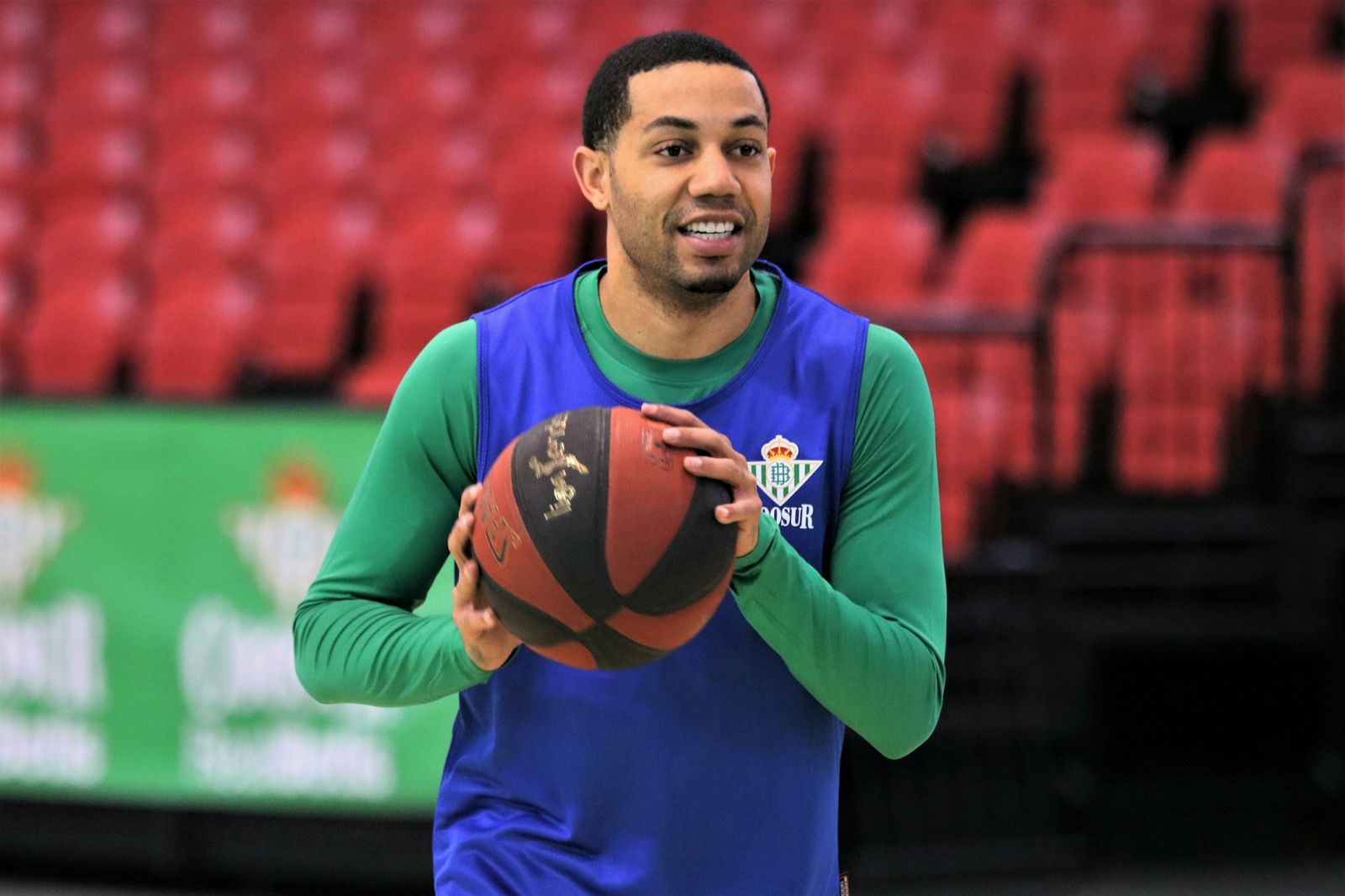 Erick Green, en un entrenamiento en San Pablo.