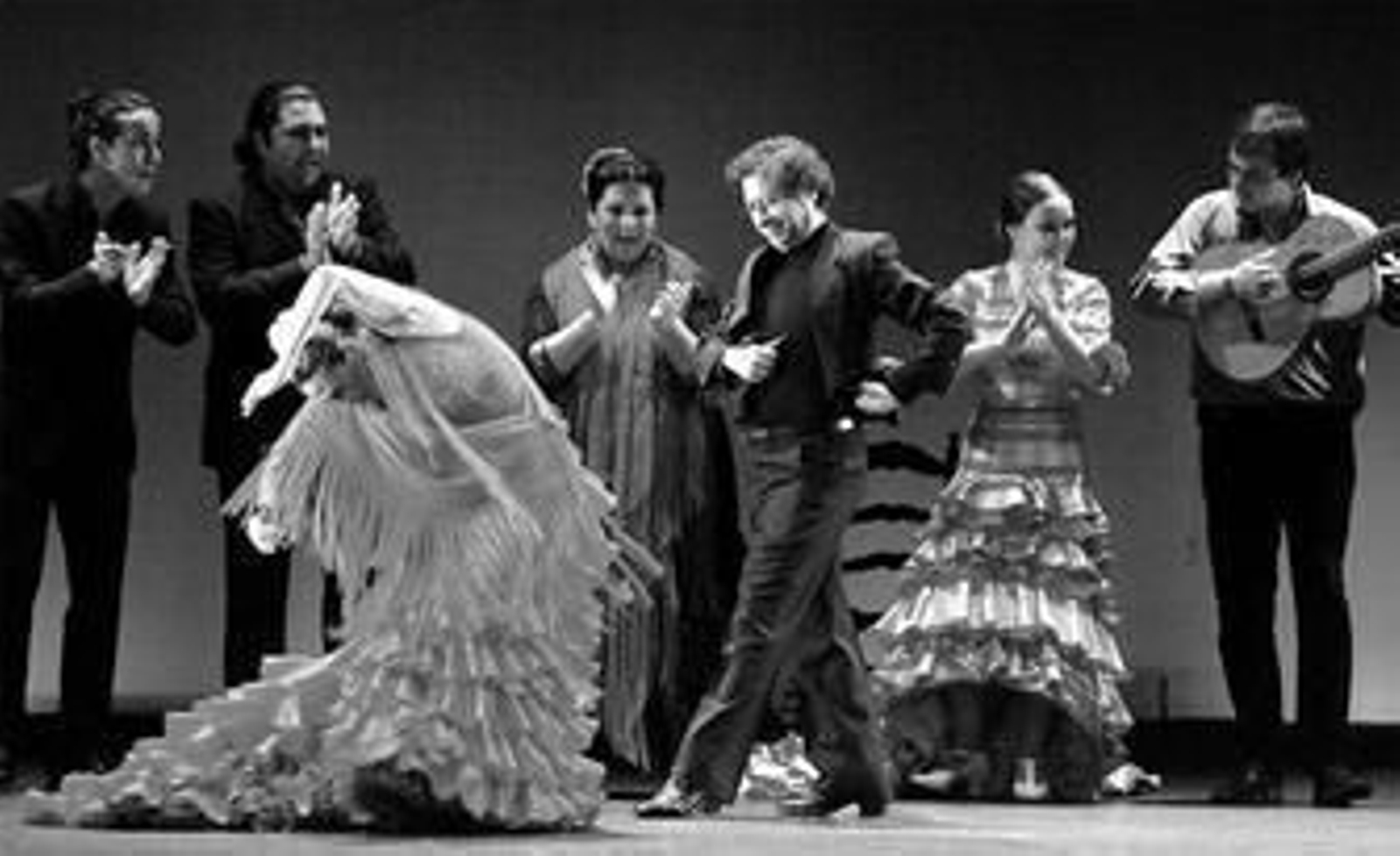 Mario Maya, en su última actuación en el Teatro Villamarta.