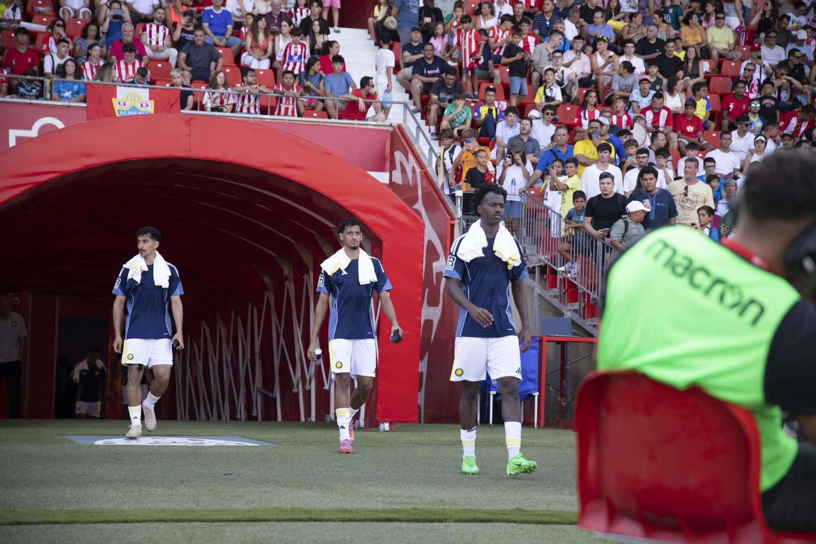 Las mejores imágenes del partido amistos entre UD Almería y el Al-Nassr
