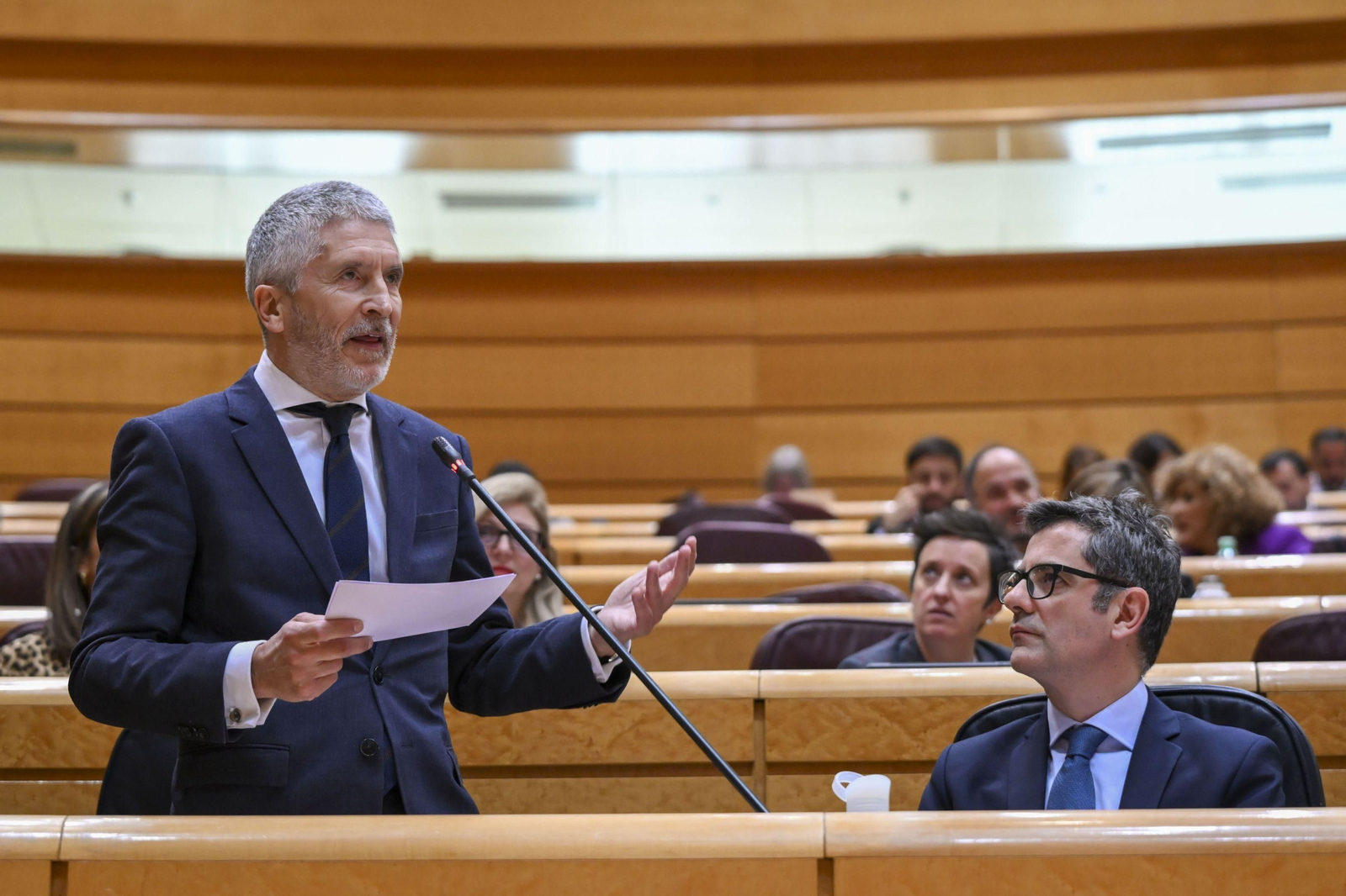 Marlaska defiende las inversiones en Almería y garantiza medios para luchar contra las mafias