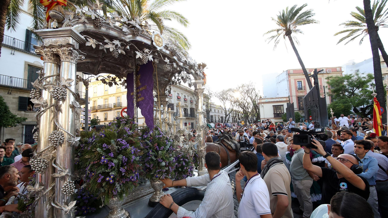 Vuelta a Jerez de la hermandad del Rocío