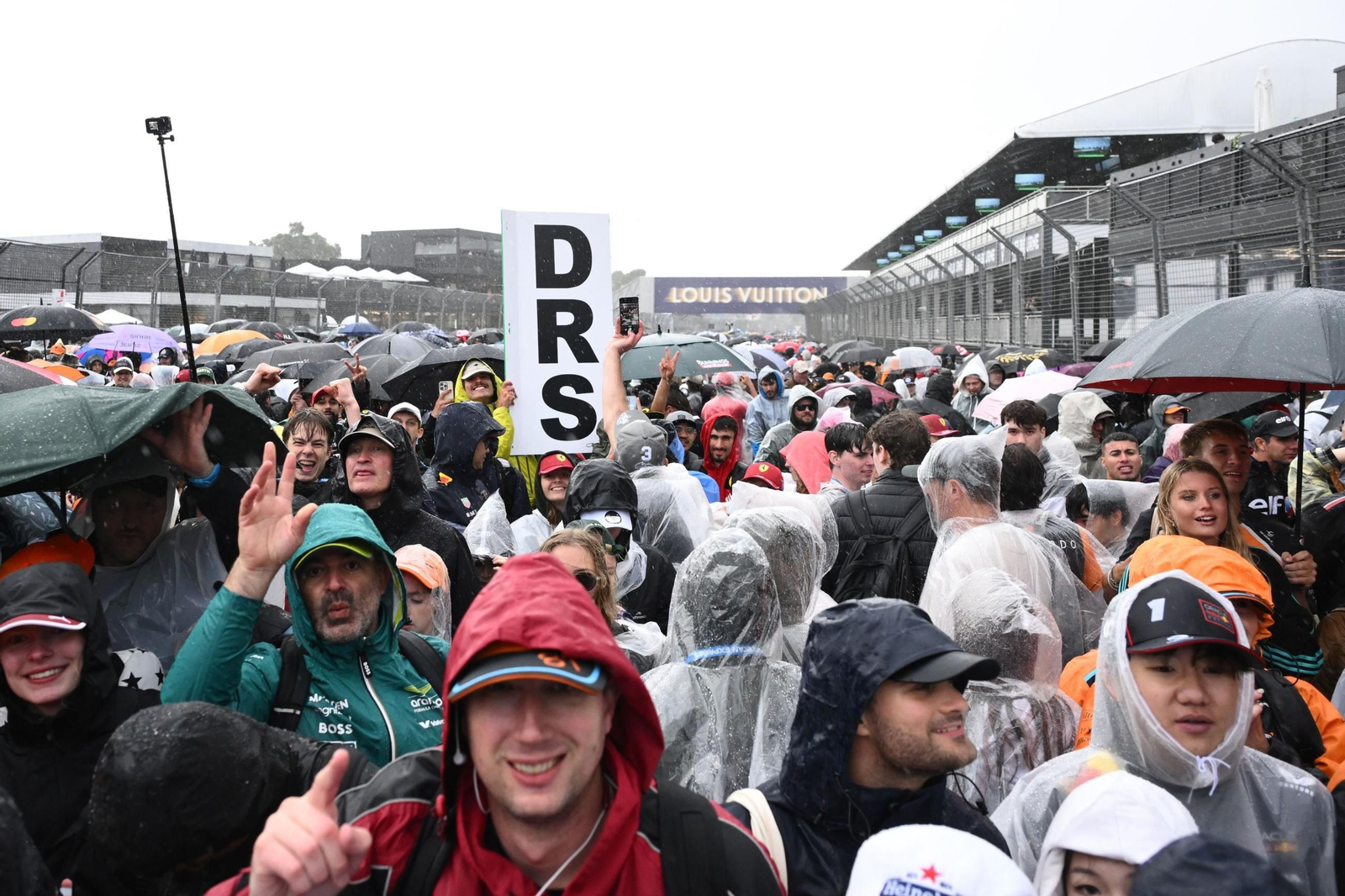 Los fotos del arranque de la Fórmula 1 en Melbourne