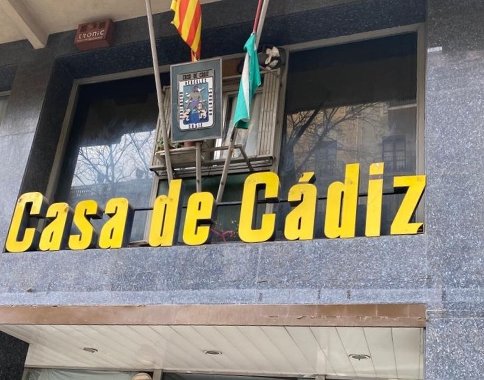 La Casa de Cádiz en Barcelona, abandonada