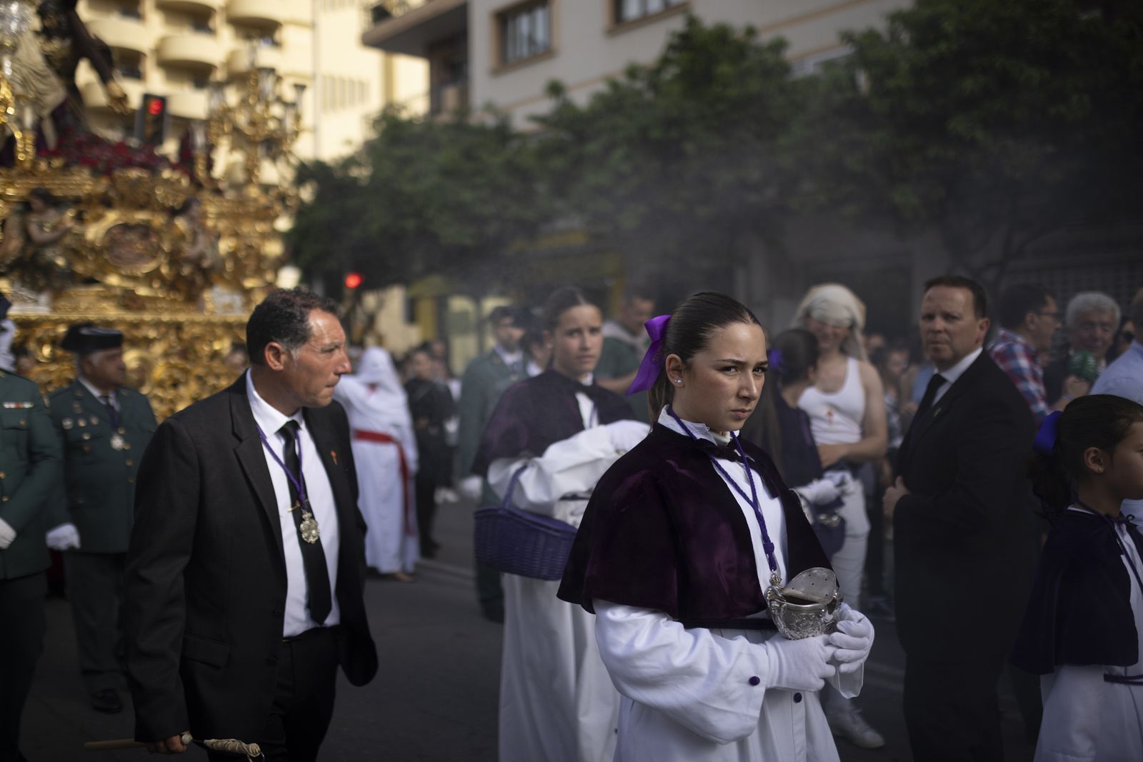 Lunes Santo: Tres Caídas en Huelva, en imágenes