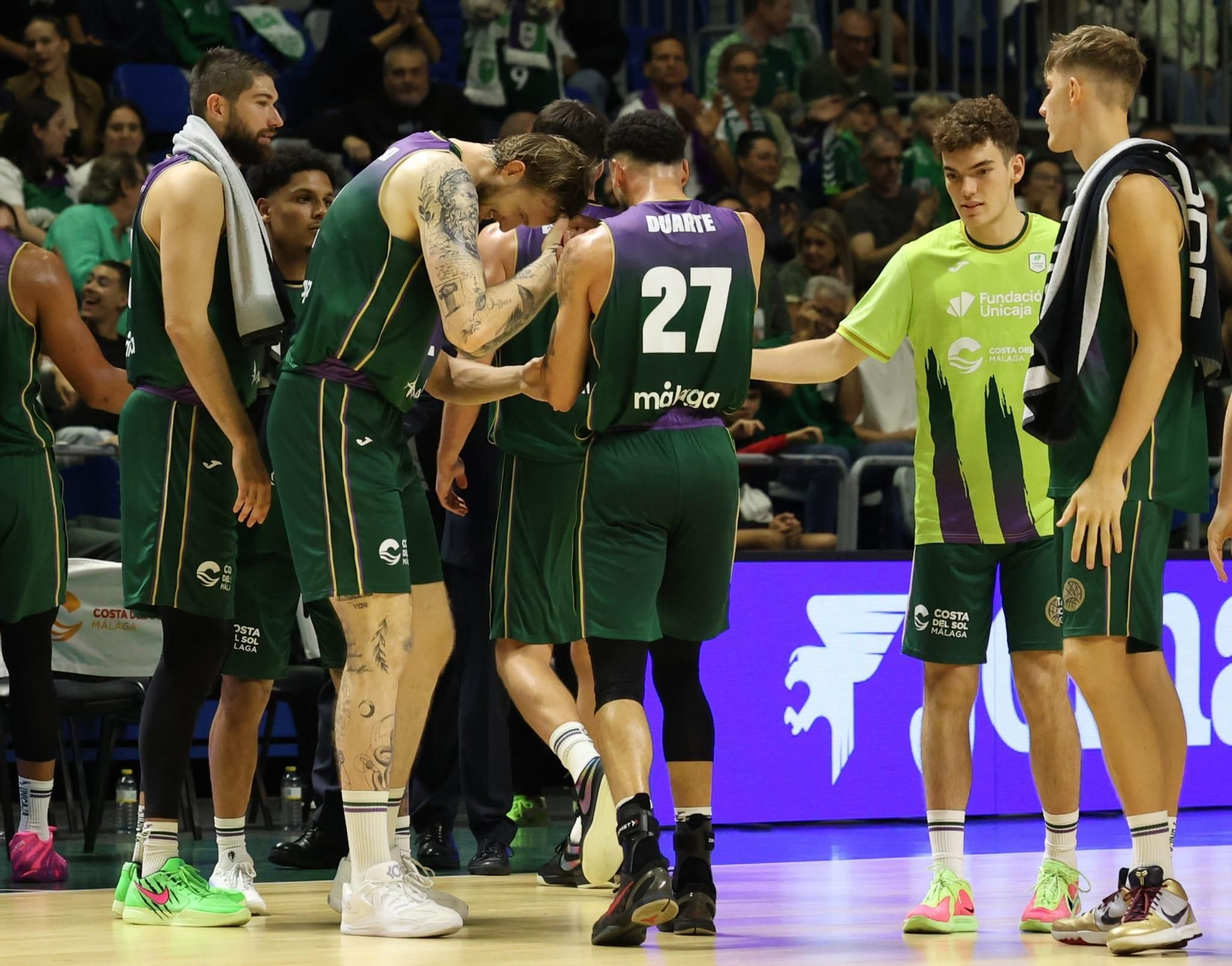 El Unicaja-Filou Oostende, en fotos