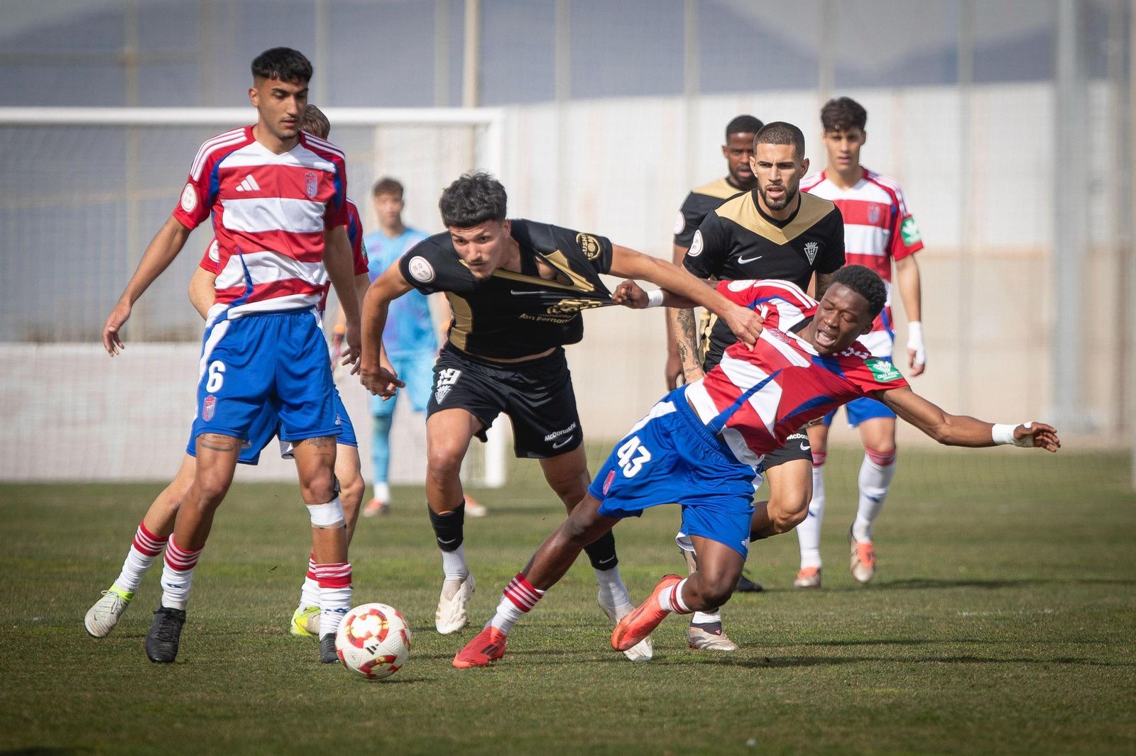 Las mejores imágenes del Recreativo Granada - San Fernando CD