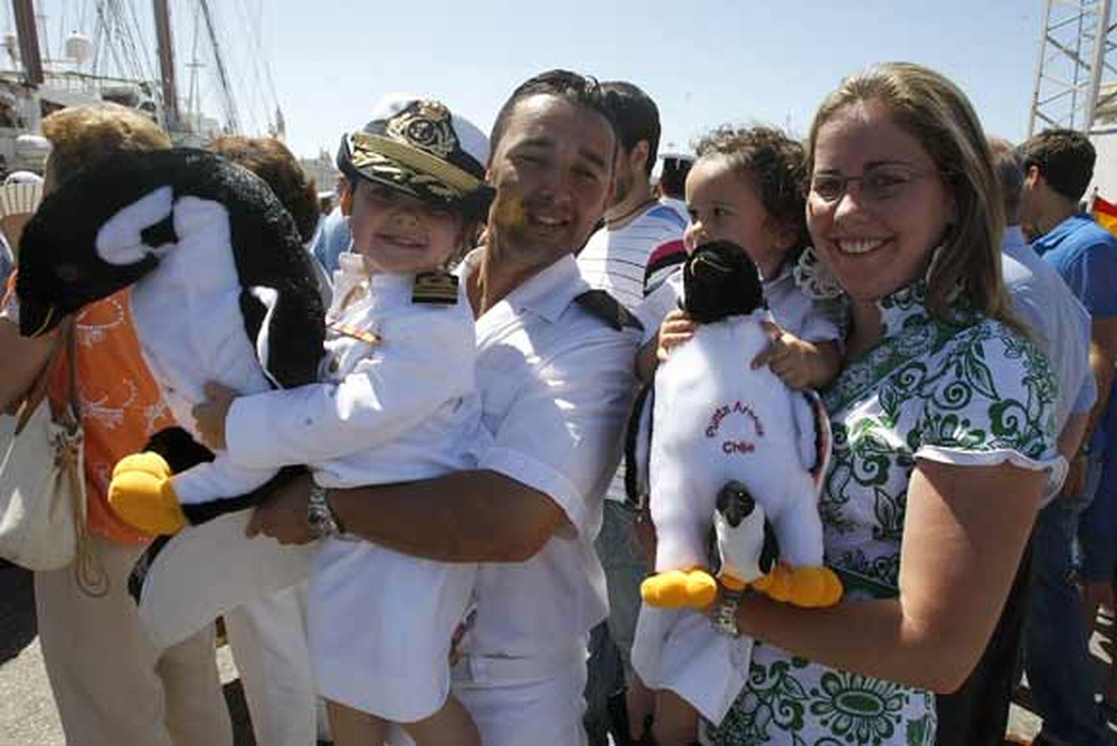 El buque escuela regresa a la ciudad tras siete meses de travesía

Foto: Jose Braza