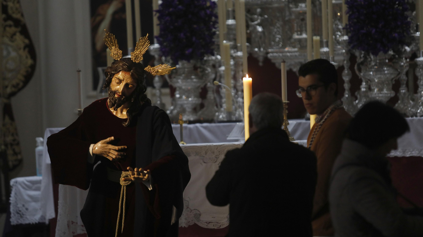 Besamano a la Oración en el Huerto en la Parroquia San José en La Línea