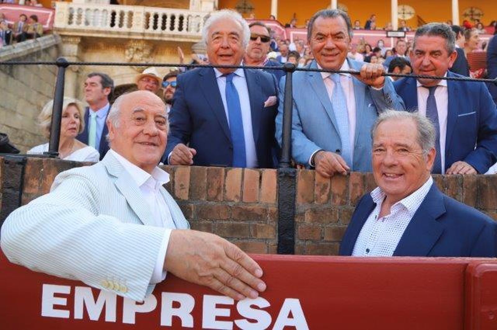 Ramón Valencia y Paco Ojeda con Los del Río.